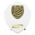 Cobra Shield Cycling Trophy | White | 150mm - PT25139C
