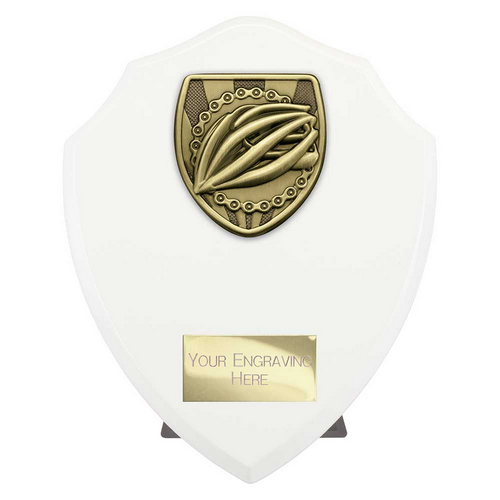 Cobra Shield Cycling Trophy | White | 175mm