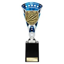 Cobra Star Cycling Trophy | Blue & Silver | 255mm