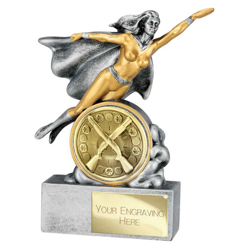 Hero Female Clay Pigeon Trophy | 140mm
