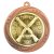 Superstar Clay Pigeon Medal | Bronze | 60mm - MM25041B