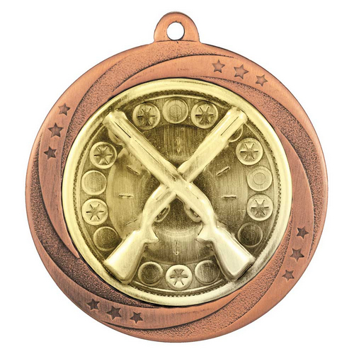 Superstar Clay Pigeon Medal | Bronze | 60mm