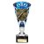 Cobra Star Clay Pigeon Shooting Trophy | Blue & Silver | 210mm - TB24215A