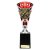 Cobra Star Clay Pigeon Shooting Trophy | Red & Silver | 255mm - TD24215C