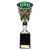 Cobra Star Clay Pigeon Shooting Trophy | Green & Silver | 255mm - TE24215C