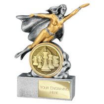 Hero Female Chess Trophy | 140mm