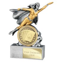 Hero Female Cards Trophy | 140mm