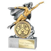 Hero Female Dominoes Trophy | 140mm