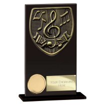 Cobra Music Glass Trophy | 140mm