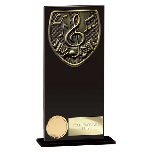 Cobra Music Glass Trophy | 180mm
