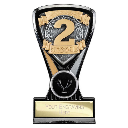 Wolverine 2nd Place Trophy Plaque | 130mm