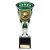 Cobra Star Well Done Trophy | Green & Silver | 230mm - TE24257B
