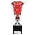Cobra Star Custom Trophy | Red & Silver | 230mm - TR25518B