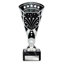 Cobra Star Custom Trophy | Black & Silver | 210mm