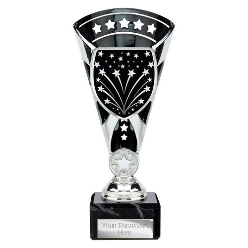 Cobra Star Custom Trophy | Black & Silver | 210mm