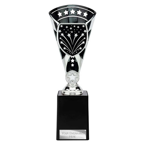 Cobra Star Custom Trophy | Black & Silver | 255mm