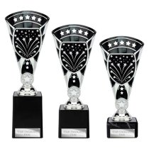 Cobra Star Custom Trophy | Black & Silver | 255mm