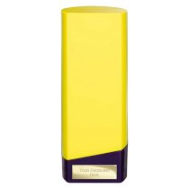 Prime Heavyweight Custom Trophy | Yellow | 190mm