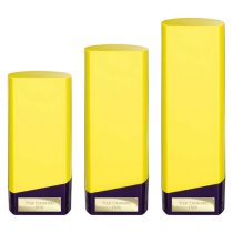 Prime Heavyweight Custom Trophy | Yellow | 190mm