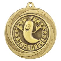 Superstar Top Banana Medal | Gold | 60mm