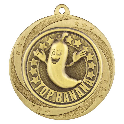 Superstar Top Banana Medal | Gold | 60mm