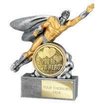 Hero Male You're a Hero Trophy | 140mm