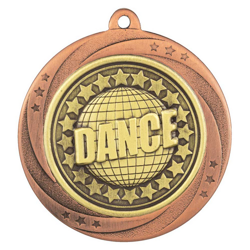 Superstar Dance Medal | Bronze | 60mm