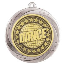 Superstar Dance Medal | Silver | 60mm
