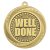 Superstar Well Done Medal | Gold | 60mm - MM25163G