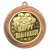 Superstar Happy Birthday Medal | Bronze | 60mm - MM25165B