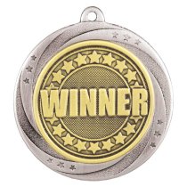Superstar Winner Medal | Silver | 60mm