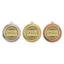Superstar Special Trophy Medal | Silver | 60mm