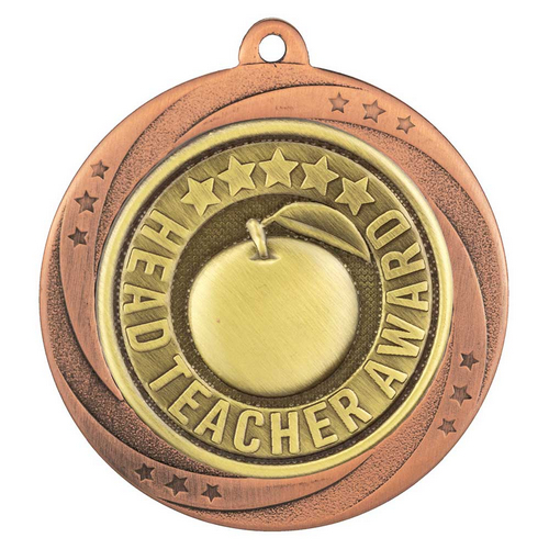 Superstar Head Teacher Medal | Bronze | 60mm