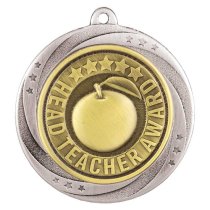 Superstar Head Teacher Medal | Silver | 60mm