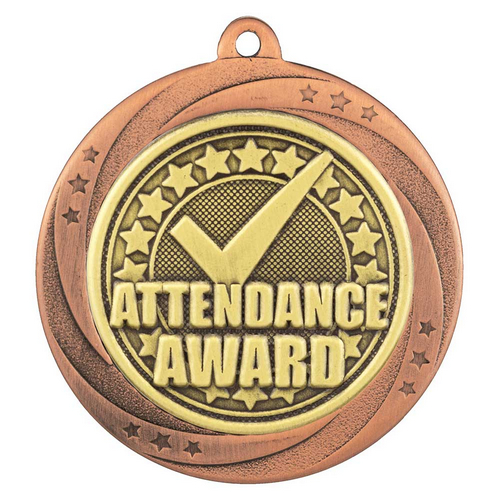 Superstar Attendance Medal | Bronze | 60mm