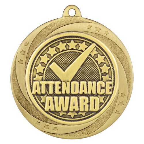 Superstar Attendance Medal | Gold | 60mm