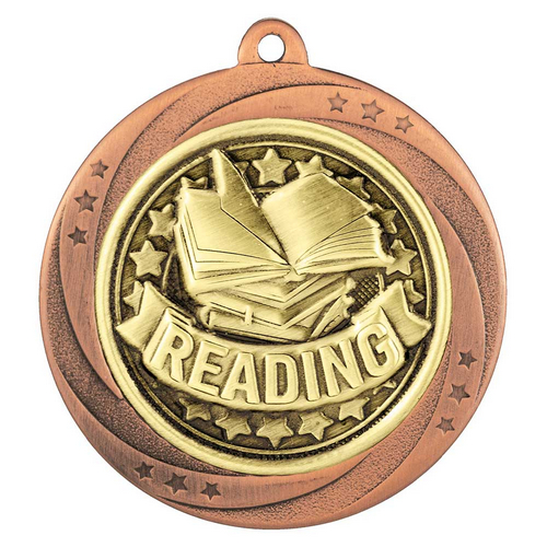 Superstar Reading Medal | Bronze | 60mm