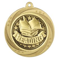 Superstar Reading Medal | Gold | 60mm