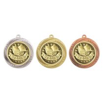 Superstar Reading Medal | Silver | 60mm