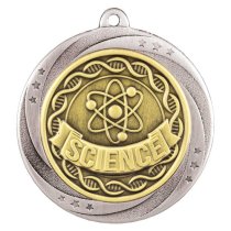 Superstar Science Medal | Silver | 60mm