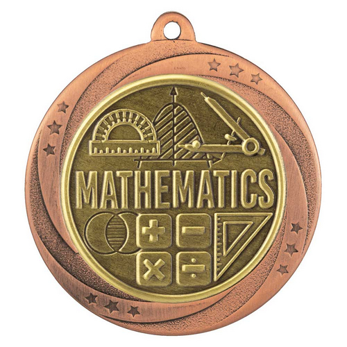Superstar Maths Medal | Bronze | 60mm