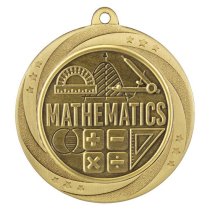 Superstar Maths Medal | Gold | 60mm