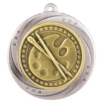 Superstar Art Medal | Silver | 60mm