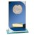Seismic Multisport Glass Trophy | Blue & Silver | 170mm - CR25650B