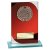 Seismic Multisport Glass Trophy | Red & Silver | 150mm - CR25652A