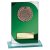 Seismic Multisport Glass Trophy | Green & Silver | 150mm - CR25653A