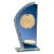 Hawk Multisport Glass Trophy | Blue & Silver | 165mm - CR25648A