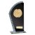 Hawk Multisport Glass Trophy | Black & Silver | 185mm - CR25649B