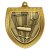 Cobra Gymnastics Shield Medal | Gold | 75mm - MM25220G