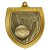 Cobra Netball Shield Medal | Gold | 75mm - MM25137G